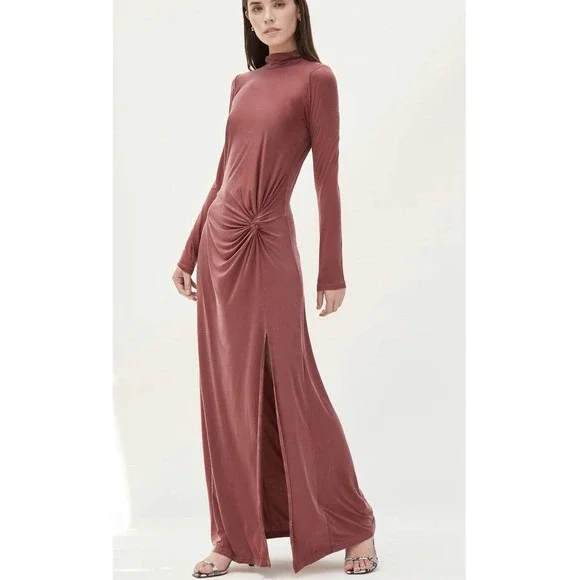 NWT Young Fabulous and Broke Size Large Long sleeve Jersey Madison Dress - Picture 2 of 6